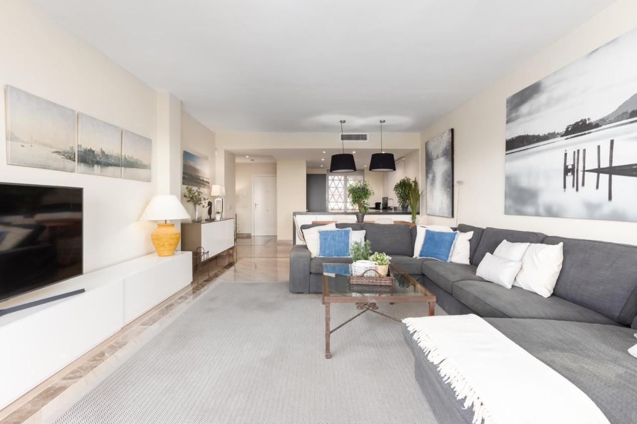 Homeforguest Front Line Beach Apartment In Hacienda Playa Marbella Ngoại thất bức ảnh