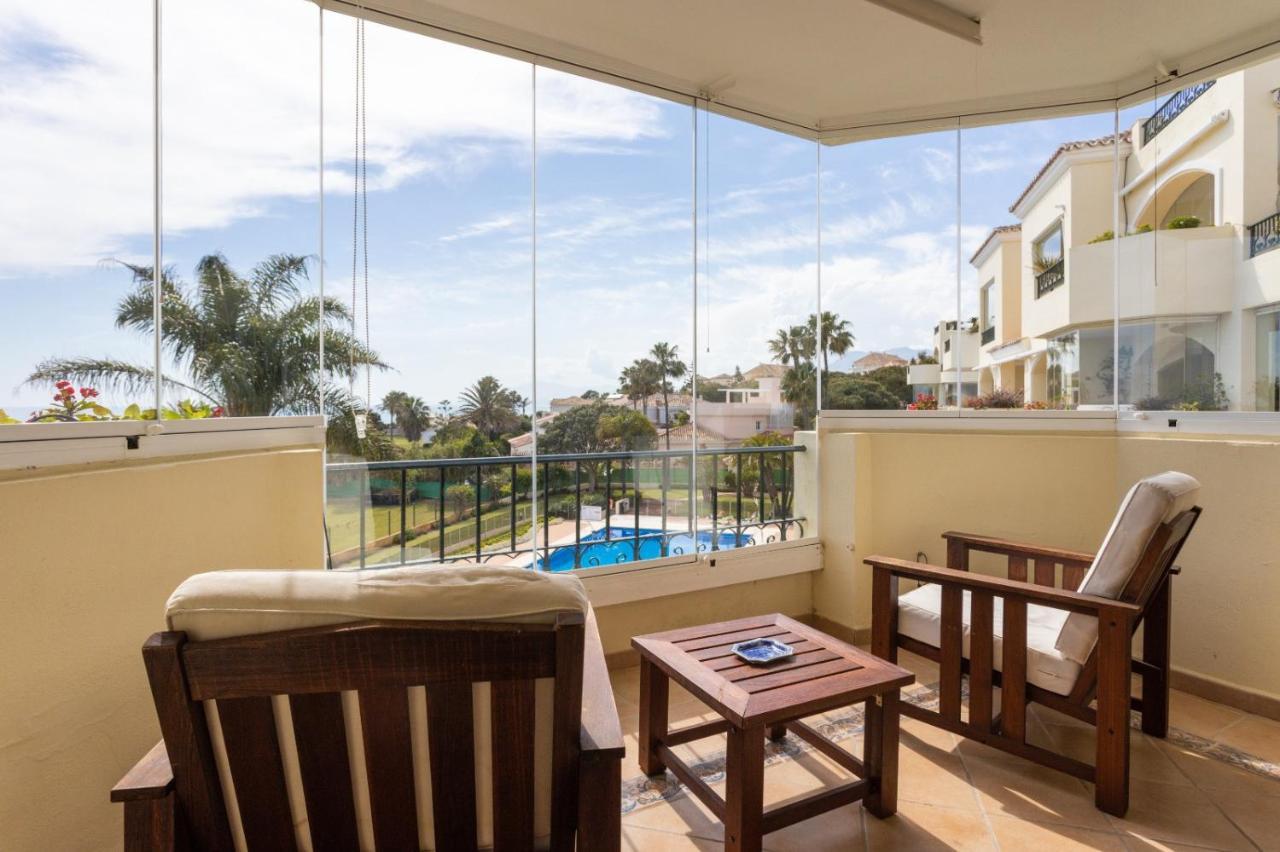 Homeforguest Front Line Beach Apartment In Hacienda Playa Marbella Ngoại thất bức ảnh